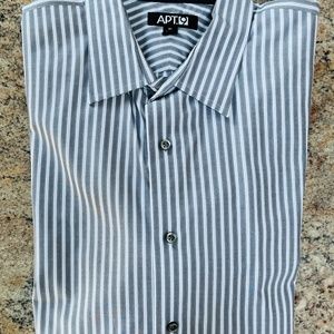 Men's Apt 9 Striped Button-Down Shirt Sz XL